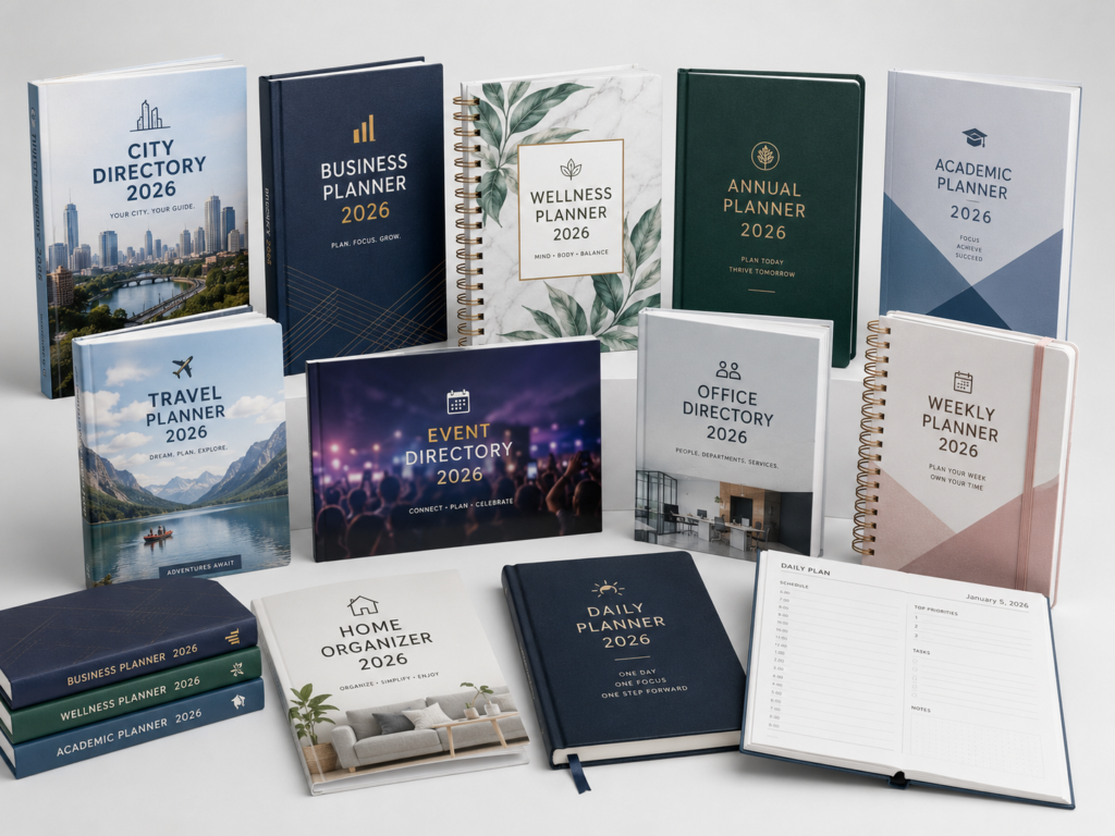 Directories & Planners 30 - bdprint.com BD Print Solutions - Premium - directories and planners- high quality printing