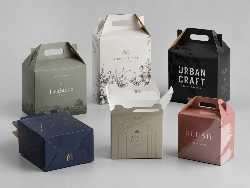 Gable boxes 1 - bdprint.com BD Print Solutions - Gable Boxes - Packaging - High Quality Printing