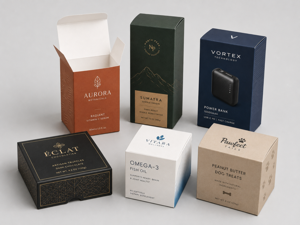 Six sides boxes
