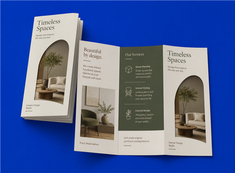 Brochures 25 - bdprint.com brochure custom die cutting finish - trade printer in Canada