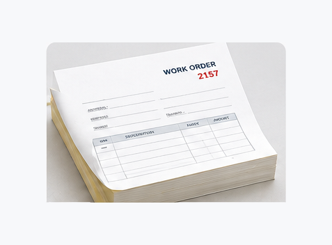 carbonless padded forms