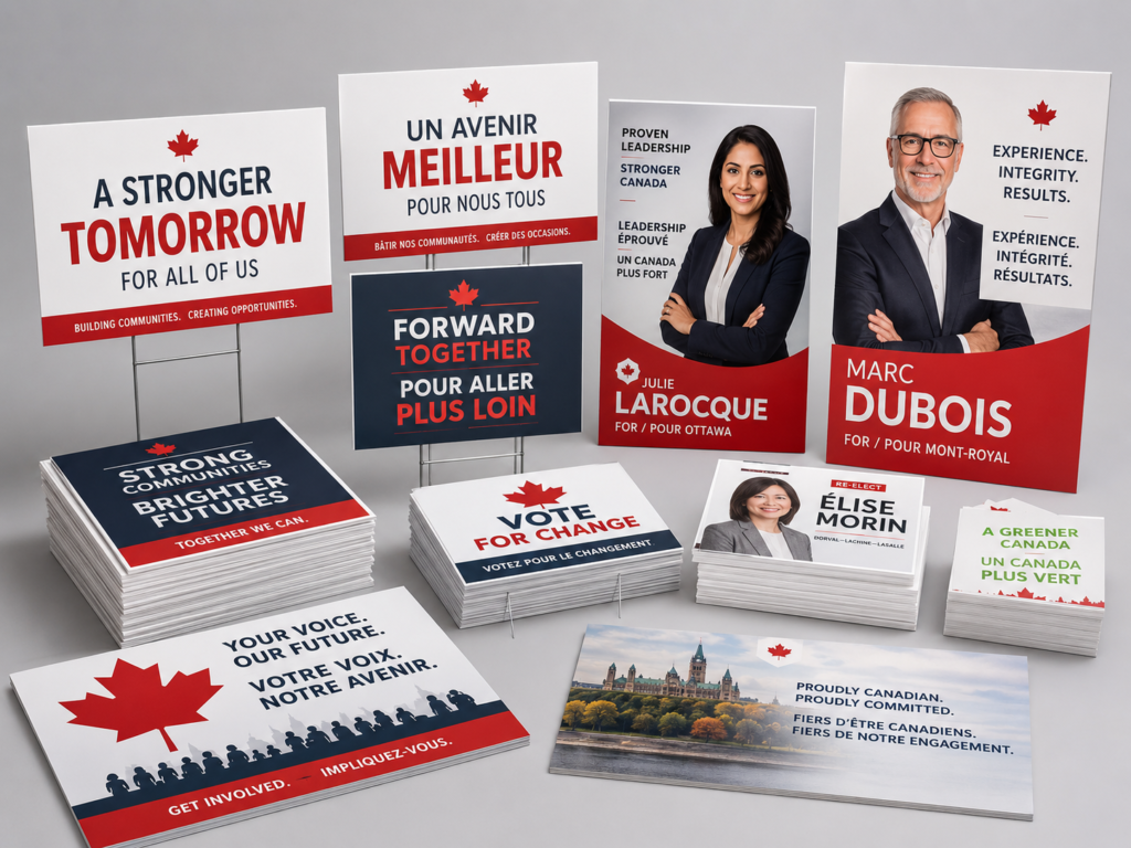 Political Campaign Printing 14 - bdprint.com BD Print Solutions - Lawn Signs & Posters - Hight Quality Printing