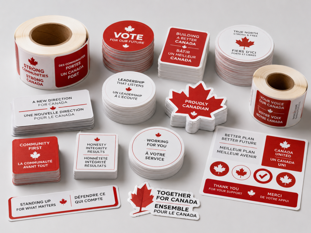 Municipal Election Printing 4 - bdprint.com BD Print Solutions - Campaing Stickers and Labels